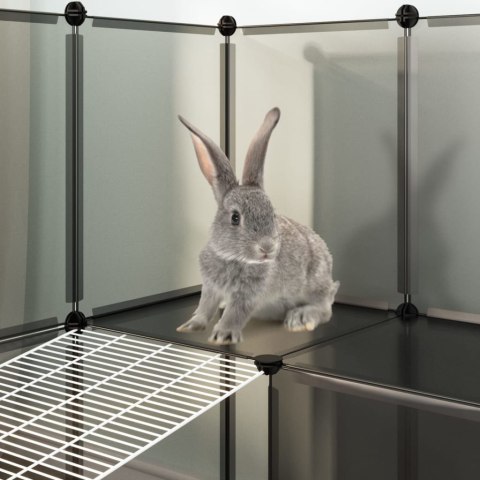 KLATKA DLAMAŁYCH ZWIERZĄT 143X107X93CM PP I STAL