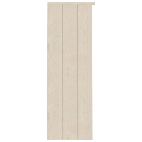 NADSTAWKA DO KREDENSUMIODOWY BRĄZ 85X35X100CM SOSNOWA CIEMNOBRĄZOWA