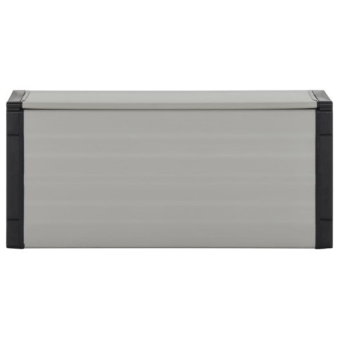 KOSZ NA ŚMIECI SZARY 85X34X40CM