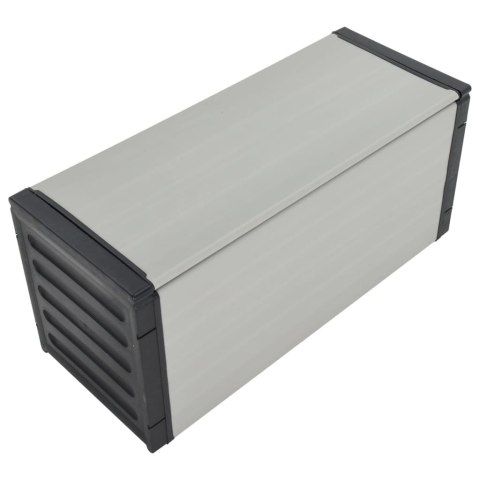 KOSZ NA ŚMIECI SZARY 85X34X40CM