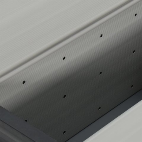 KOSZ NA ŚMIECI SZARY 85X34X40CM