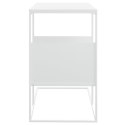 STOLIK BOCZNY BIAŁY 55X36X59,5CM