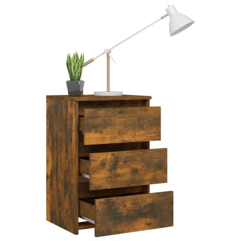 SZAFKA NOCNA PRZYDYMIONY DĄB 40X35X62,5CM