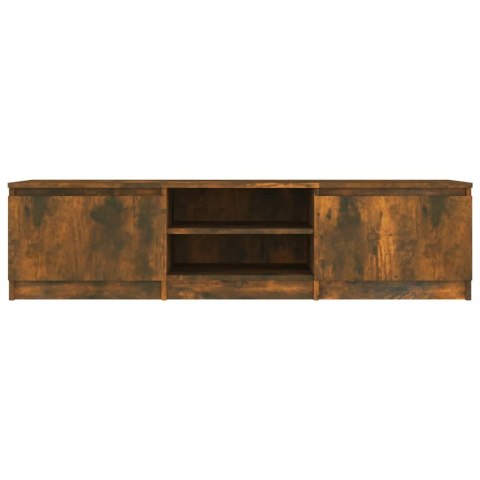 SZAFKA POD TV PRZYDYMIONY DĄB 140X40X35,5CM