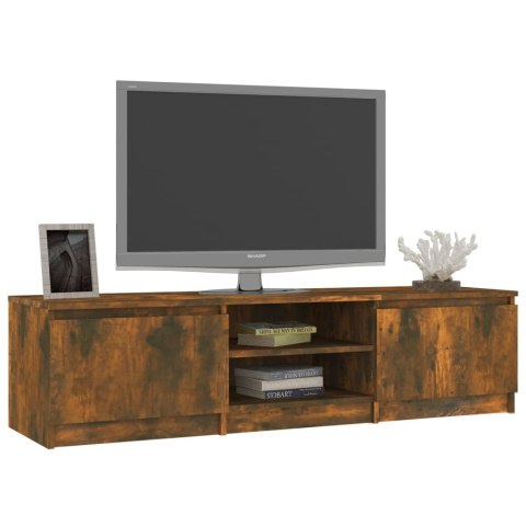 SZAFKA POD TV PRZYDYMIONY DĄB 140X40X35,5CM