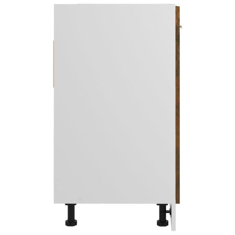 SZAFKA POD ZLEWOZMYWAK PRZYDYMIONY DĄB 80X46X81,5CM