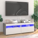 SZAFKI TV Z LED 2 SZT. SZARY DĄB SONOMA 60X35X40CM