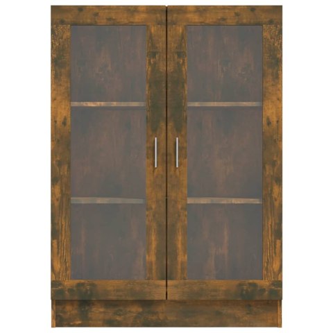 WITRYNA SZAFKA PRZYDYMIONY DĄB 82,5X30,5X115CM