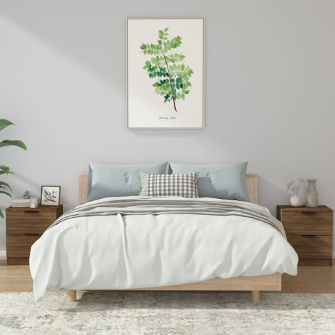 SZAFKI NOCNE 2 SZT. BRĄZOWY DĄB