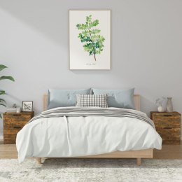 SZAFKI NOCNE 2 SZT. PRZYDYMIONY DĄB