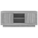 SZAFKA POD TELEWIZOR SZARY DĄB SONOMA 102X35X45CM