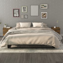 SZAFKI NOCNE 2 SZT. PRZYDYMIONY DĄB 40X35X47,5CM