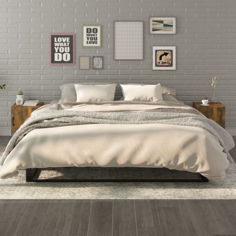 SZAFKI NOCNE 2 SZT. PRZYDYMIONY DĄB