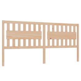 WEZGŁOWIE ŁÓŻKA 205,5X4X100CM DREWNO