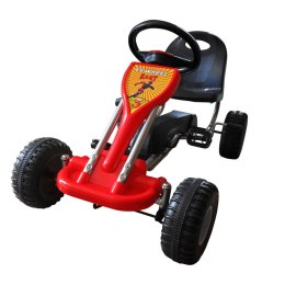 GOKART Z PEDAŁAMI CZERWONY