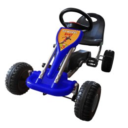 GOKART Z PEDAŁAMI NIEBIESKI