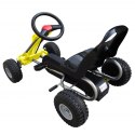 GOKART Z PEDAŁAMI ŻÓŁTY