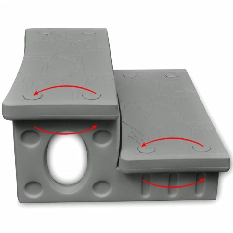 STOPNIE DO DOMOWEGO SPA SZARE