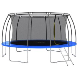 TRAMPOLINA Z AKCESORIAMI OKRĄGŁA 488X90CM 150KG