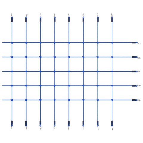 SIATKA DO WSPINANIA 200X150CM NIEBIESKA