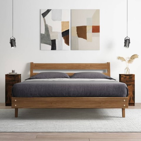 SZAFKI 2 SZT. PRZYDYMIONY DĄB 30X30X70CM