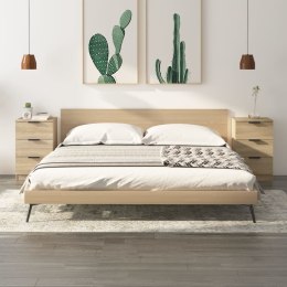 SZAFKI NOCNE 2 SZT. DĄB SONOMA 40X36X65CM