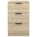 SZAFKI NOCNE 2 SZT. DĄB SONOMA 40X36X65CM