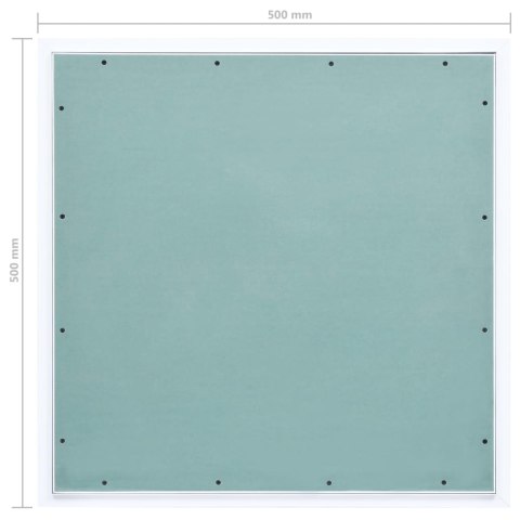 PANEL REWIZYJNY 50X50 Z ALUMINIOWĄ RAMĄ I PŁYTĄ