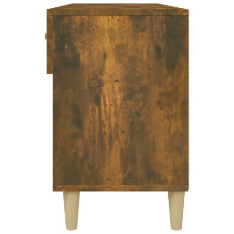 SZAFKA NA BUTY PRZYDYMIONY DĄB 102X35X55CM