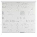 ROLETA PRYSZNICOWA 100X240CM Z NAPISAMI