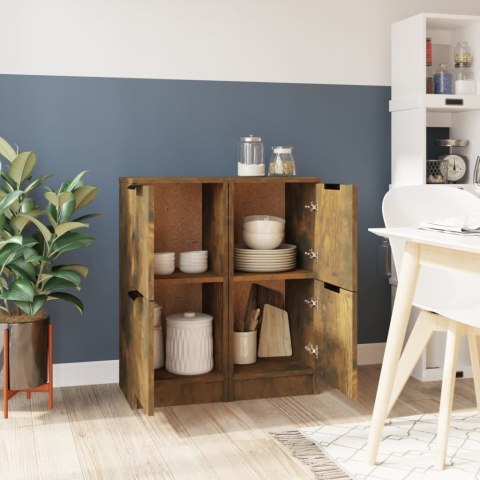 SZAFKI 2 SZT. PRZYDYMIONY DĄB 30X30X70CM