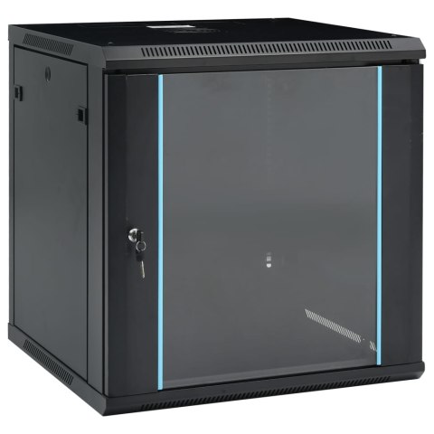 ŚCIENNA SZAFKA SERWEROWA 12U 19" IP20 600X600X640MM