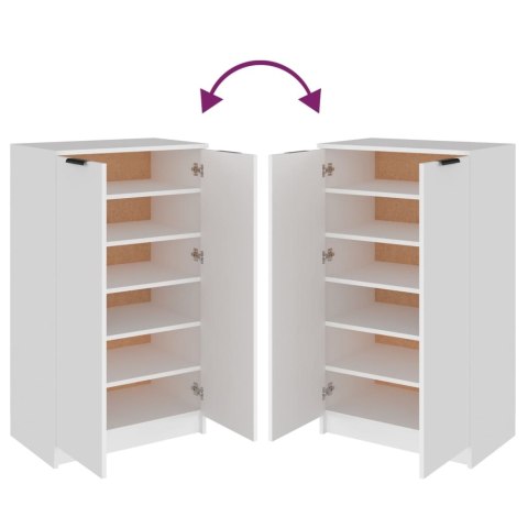 SZAFKA NA BUTY BIAŁA 59X35X100CM