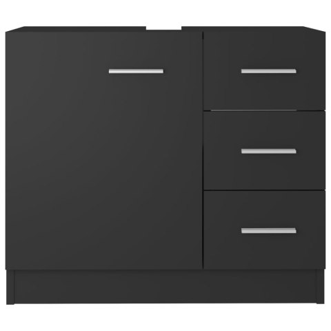 SZAFKA POD UMYWALKĘ SZARA 63X30X54CM