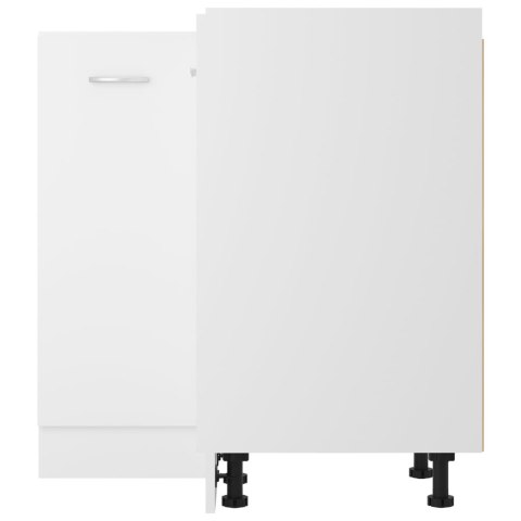 SZAFKA NAROŻNA BIAŁA 75,5X75,5X80,5CM