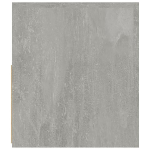 SZAFKI NOCNE Z LED 2 SZT. SZARY BETON 60X35X40CM