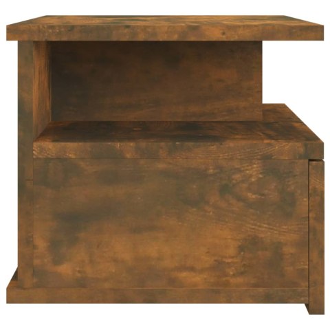 WISZĄCE SZAFKI NOCNE 2 SZT. PRZYDYMIONY DĄB 40X31X27CM