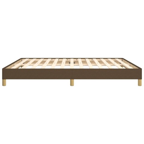 ŁÓŻKO RAMA ŁÓŻKA BRĄZOWA 180X200CM TKANINA