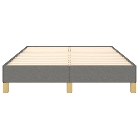 RAMA ŁÓŻKA CIEMNOSZARA 120X200CM TKANINA