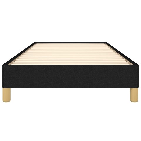 RAMA ŁÓŻKA CZARNA 90X200CM TKANINA