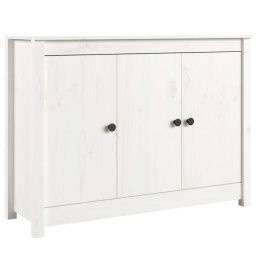 SZAFKA BIAŁA 100X35X74CM DREWNO SOSNOWE