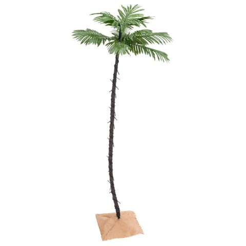 PALMA Z OŚWIETLENIEM 96 CIEPŁYCH BIAŁYCH LED 180CM