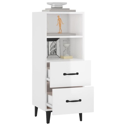 SZAFKA BIAŁA POŁYSK 34,5X34X90CM