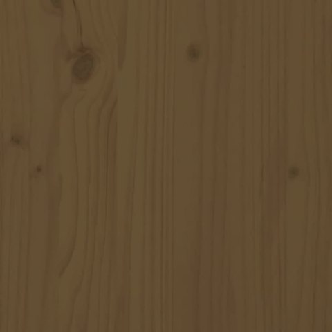 SZAFKA POD TV MIODOWY BRĄZ 105X34X40CM DREWNO SOSNOWE