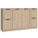 3-CZĘŚCIOWA KOMODA DĄB SONOMA