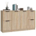 3-CZĘŚCIOWA KOMODA DĄB SONOMA