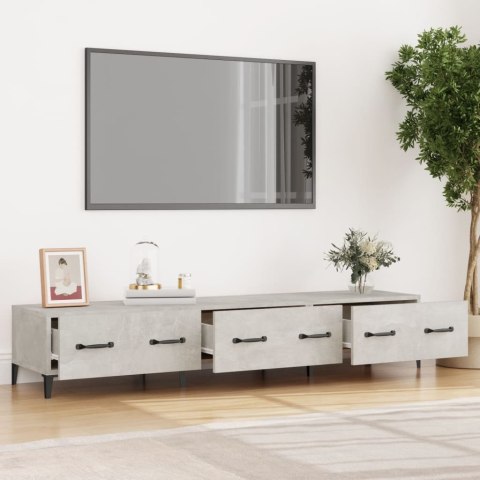 SZAFKA POD TV SZARY BETON 150X34,5X30CM