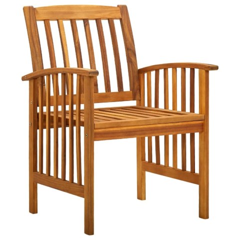 3-CZ. ZESTAW MEBLI OGRODOWYCH Z PODUSZKAMI DREWNO AKACJOWE