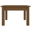 STOLIK KAWOWY MIODOWY BRĄZ 45X45X30CM LITE DREWNO SOSNOWE