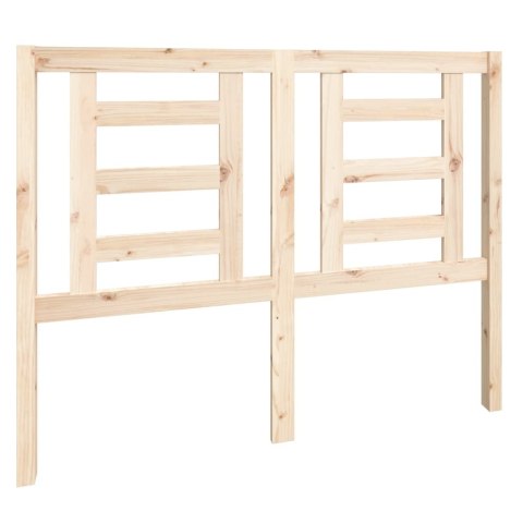 WEZGŁOWIE ŁÓŻKA 126X4X100CM DREWNO SOSNOWE